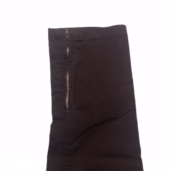 Vince Dark Raisin Zip Leg Skinny Jeans 0574 - Picture 7 of 11